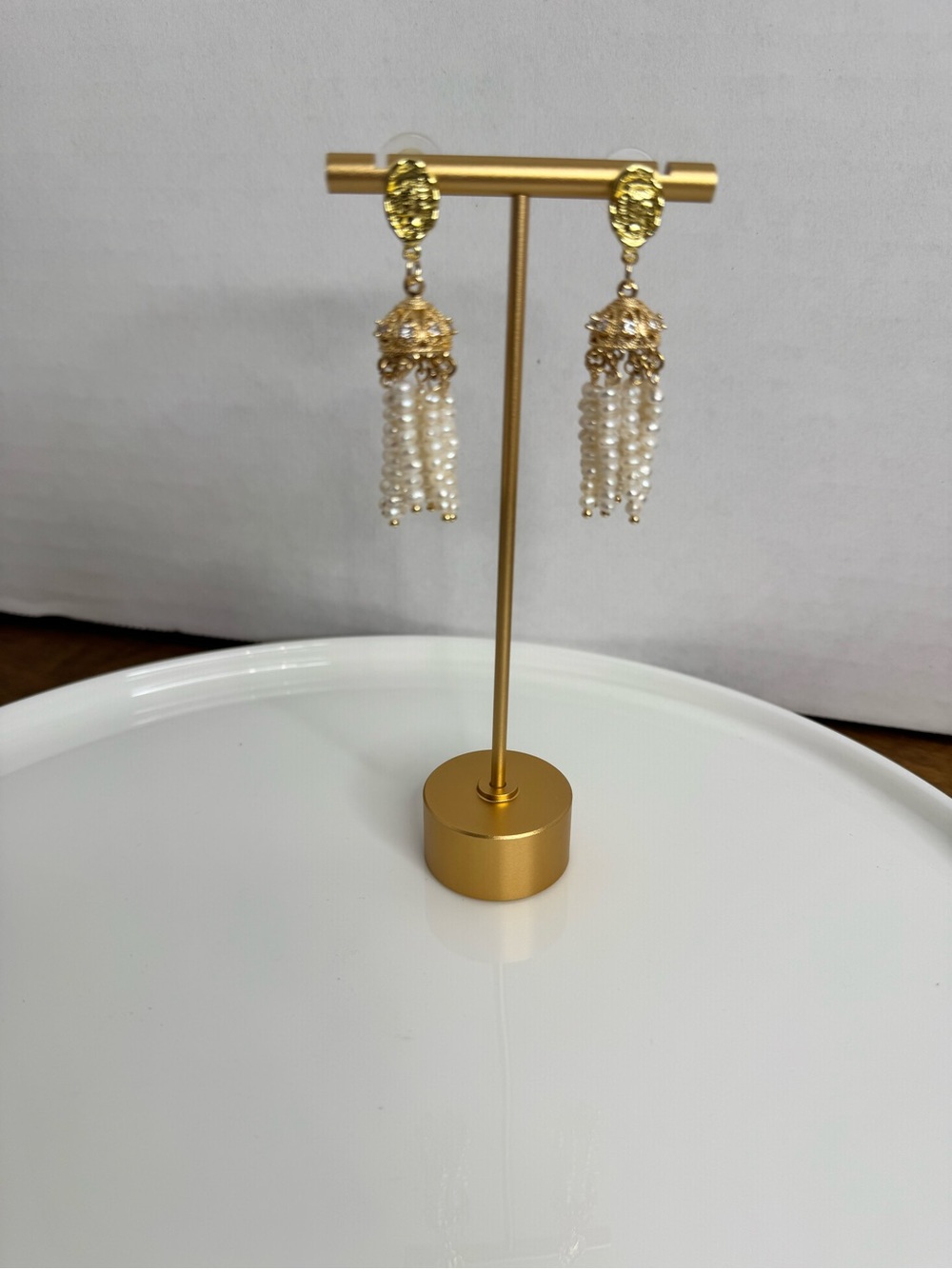 Pearl Chandelier Earrings
